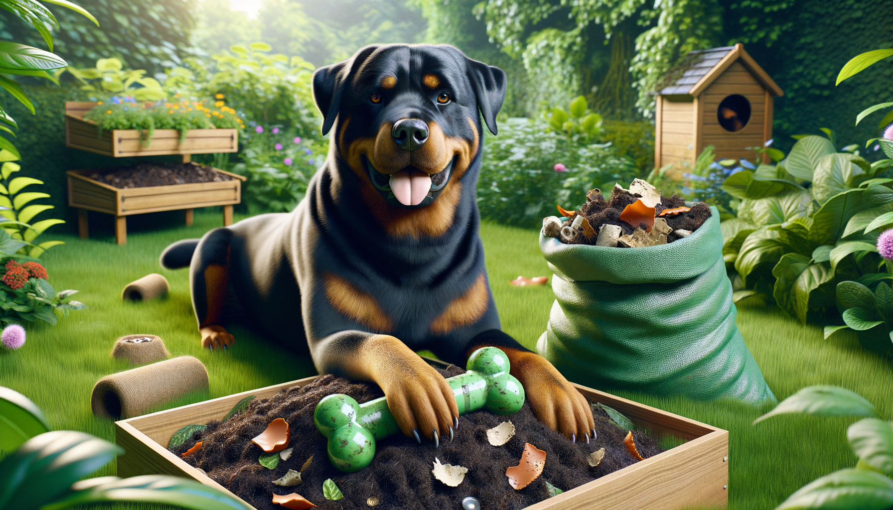 Green Paws: Adopting Eco-Friendly Practices with Your Rottweiler