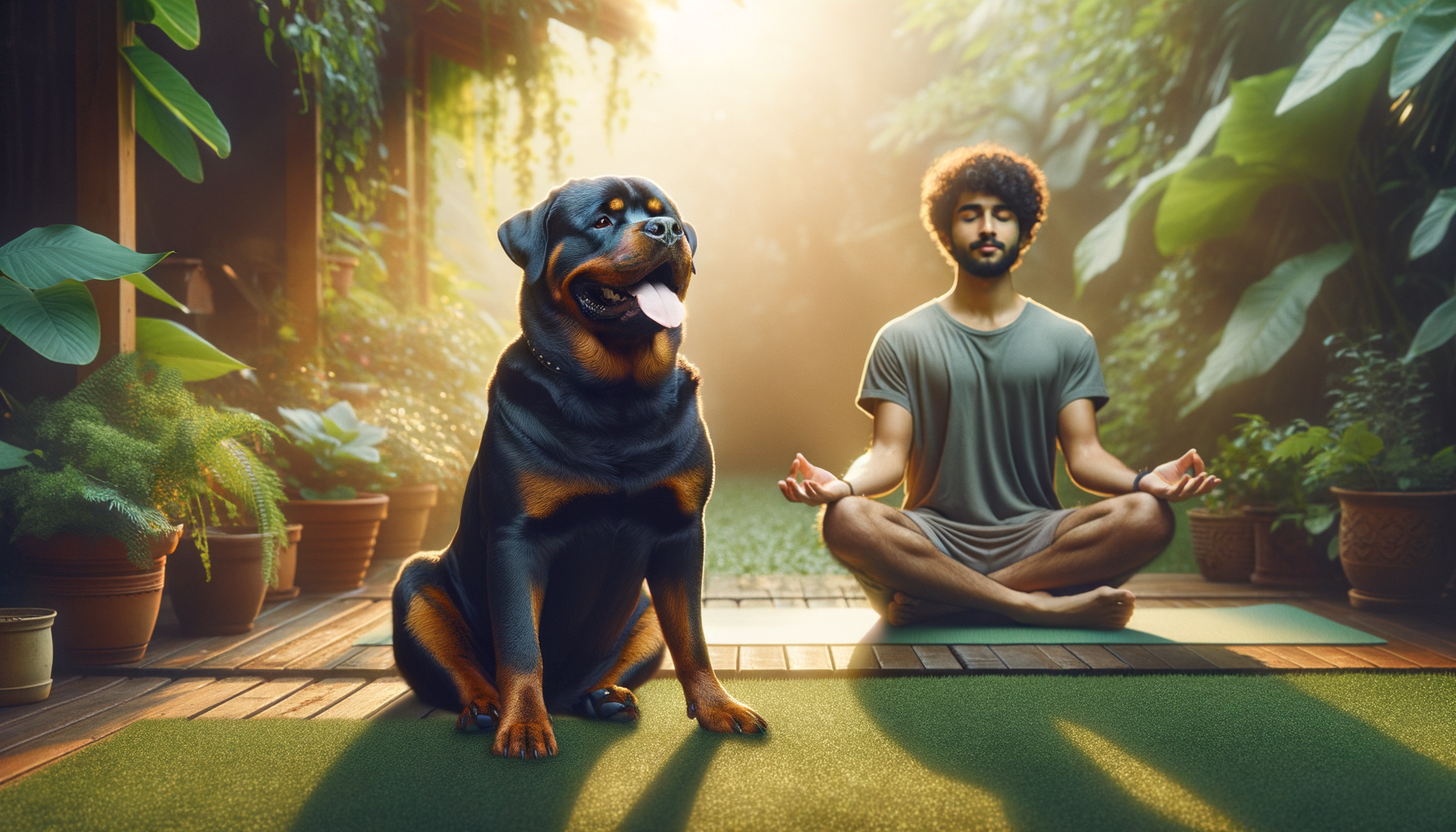 Finding Zen with Your Rottweiler: How Pets Enhance Millennial Wellness