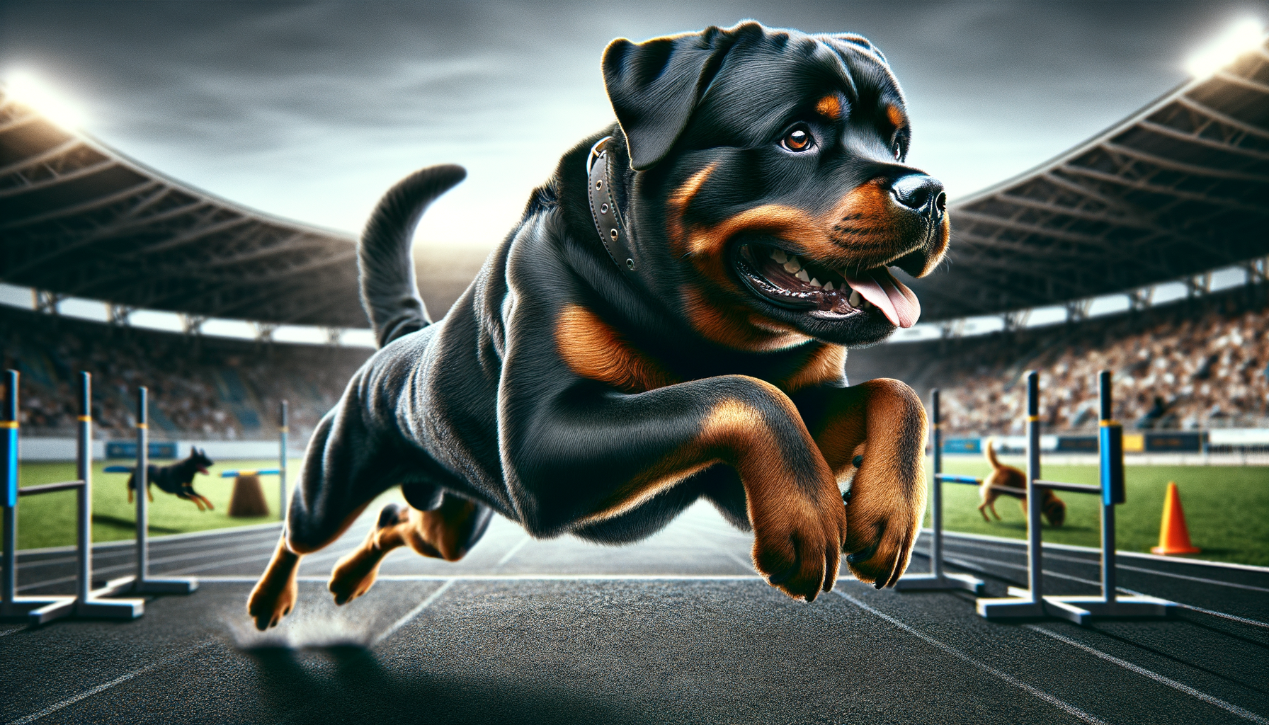 Rottweilers in Sports: An Overview of Their Athletic Prowess