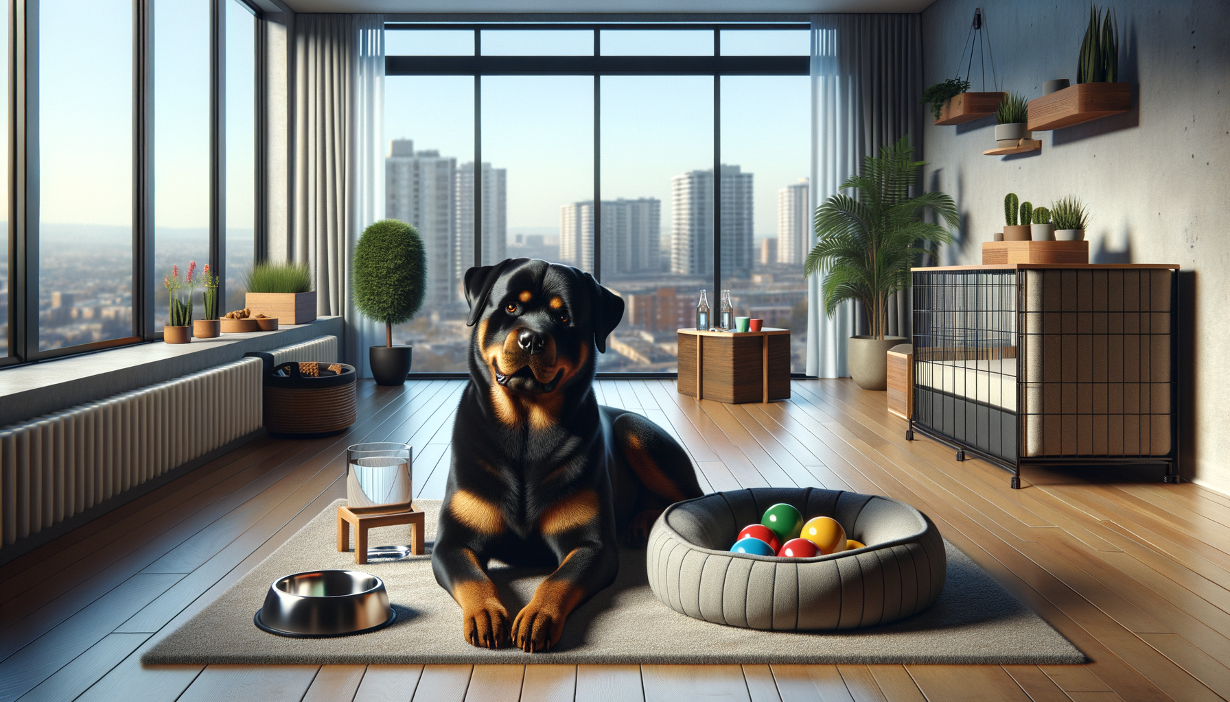 Are Rottweilers Suitable for Apartment Living?